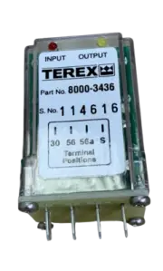 Terex Benford Vibration Relay 8000-3436 Roller TV800 TV1200 TV1300