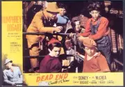 Modern FILM POSTER Postcard: Dead End (Humphrey Bogart, Joel McCrea)