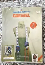 NEW Columbia-Minerva CREWEL Kit Needlework Chatelaine 7501 Tape Measure