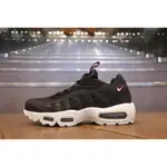 RESUMEI NIKE AIR MAX 95 TT PULL TAB 皮革X網布 黑米白 AJ1844-002