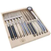 Jean Dubost Laguiole Maison Atelier 12 piece Steak Knife and Fork Set