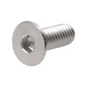 M6X16mm Hex Countersunk Screws Bolts Machine Socket Flat Head Cap 304 Stainless Steel Fully Threaded Metric Assortment Industry Furniture SUS