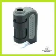 Carson MicroBrite Plus 60x-120x Power LED Lighted Pocket Microscope (MM-300).