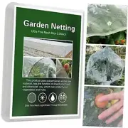 Garden Netting Ultra Fine 8x10Ft, Plants Cover, Barrier Mesh for Plant 8'x10'