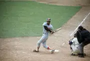 World Series Baltimore Orioles Paul Blair In Action Baseball 1969 OLD PHOTO