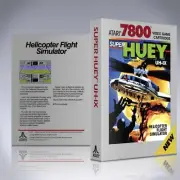 Atari 7800 UCG - NO GAME - Super Huey UH-IX