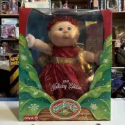 CABBAGE PATCH KIDS 2018 HOLIDAY EDITION RED GOLD DRESS BLONDE TARGET EXCLUSIVE