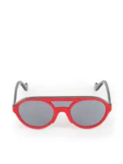 Red Tinted Round Sunglasses