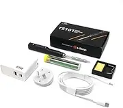 TOOLSAGE TS101-BC2 Tips Digit Soldering Iron With PD 65W Power Supply Kit Upgrade Smart Programmable 50-400℃ Adjustable