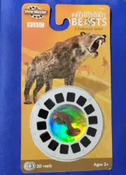 SEALED BBC Walking With Prehistoric Beasts view-master Reels TV Miniseries pack