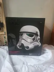 Star Wars Black Series Imperial Stormtrooper Electronic Helmet New in Box 1