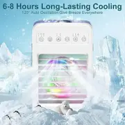 Portable Air Conditioners, Mini Air Conditioners Portable for Room Kitchen Office Bedroom