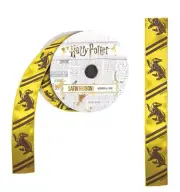 Harry Potter - Hufflepuff Satin Ribbon (5 metres) - Ikon Collectables