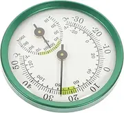 Yardenfun Hygrometer Thermometer with Numbers Use Easy to Install for Home Office Sauna Garden and Greenhouse Digital Psychrograph with Hanging
