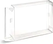 Childhood 10Pcs Clear Box Case Sleeve CIB Protector for Nintendo SNES N64 Games Cartridge Box