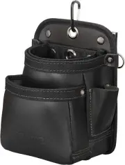 TAJIMA Waist Tool Bag Easy Removal SFKBK-2S2H Twin Hooks S size