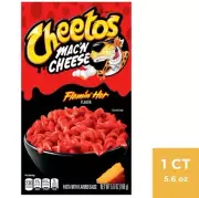 Brand New Cheetos Mac ‘N Cheese Flamin Hot Spicy Cheddar Flavor 5.9oz (1 Box)