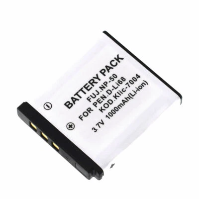 Replacement Battery for Pentax D-LI68 D-LI122 Pentax Q Optio A36 A40 S10 Camera