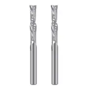 Downcut Bit 1/8" Shank down Cut Spiral CNC Router Bits End Mill Tungsten Carbide