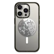 Snappy Grip Stand Mirror Snappy™ Grip Stand MagSafe Compatible Chrome Doodles
