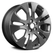 Wheel For 2012-2016 Subaru Impreza 17x7 Alloy 5 V-Spoke Dark Charcoal 5-100mm