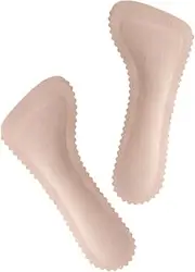 KOMBIUDA 1 Pairs Sandal Insole Heels Heeled Loafers for Women Shoe Insoles Shoe Mat Very Boots Heel Pumps for Women Shoe Pads Shoe Inserts for Sweaty Feet Gel Heel Inserts Khaki Emulsion