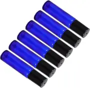 Didiseaon 6pcs Essential Oil Roller Bottles with Ball Refillable Dispenser for Aromatherapy Travel Sleek Design with Tight Seal