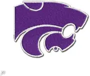 Kansas State Wildcats Primary Logo Iron On Embroidered Patch Medium