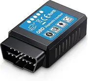 iLC OBD OBD2 Bluetooth Car Diagnostic Scanner Tool – Compatible with Android & Windows Devices (Not for Apple iPhone iPad)