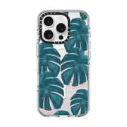 iPhone 16 Pro Clear Case MagSafe Compatible cheese leaf