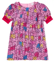 [Marc Jacobs Kids] Marc Jacobs Kids Printed satin dress Y 2 multicoloured