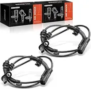 A-Premium ABS Wheel Speed Sensor Compatible with Jeep Models - Cherokee 2014-2018 - Rear Driver and Passenger Side, 2-PC Set, Replace# 68141898AB, 68141898AC