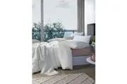 Nimes Quilt Cover Set (White) - King