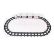 Sushi Train Rotary Sushi Toy Track Conveyor Belt Rotating Table Kid Food Train Set DIY Sushi Making