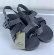 Chaco Lowdown 2 Gray Strappy Trail Hiking Toe Loop Sandals Men's Size 11 Camping