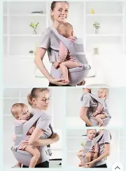 Baby Carrier Ergonomic Backpack with Hip Seat Front and Back High Multi carrying
