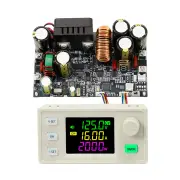 Sinilink XY12522 DC Buck Power Supply 12-140V Input 0-125V Output 2000W Power MPPT Solar Charging 1.8 Inch LCD High Prec