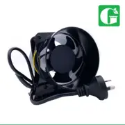 GROWMAX 5"/125MM INLINE AXIAL FAN BLOWER HYDROPONICS VENTILATION SILENT FAN