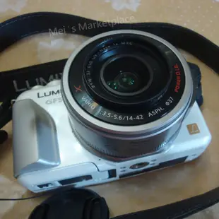【二手真品免運】Panasonic Lumix DMC-GF5x相機+GX14-42mm電動變焦X鏡