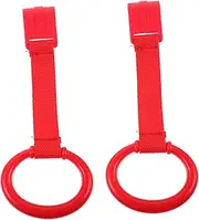 GREENADSCAPE Baby Bed Hand Rings Toddler Pull Tab Portable Crib Hanging Ring Arm Strength Training Toy