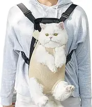 Backpack for Cats | Pet Backpack Kitten Carrier,Cat Travel Legs Out, Dog Carrying, Adjustable Pet Carrier for Small Medium Dogs Cats
