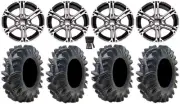 ITP SS212 14" Wheels Mach 26.5" Terminator Tires Polaris RZR XP 1000 / PRO XP