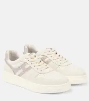 [Hogan] Hogan H630 leather sneakers AU 4.5 grey