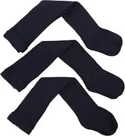[Jefferies Socks] Jefferies Unisex Baby 3 Pack Seamless Tights (Baby)