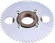 Eigell Toothless Flywheel and T8F Rear Chain Sprocket, Durable Replacement for Dirt Bike Mini Pocket Scooter ATV, with 54T Sprocket