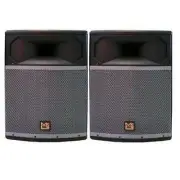 2 MR DJ PRO115S 4000 Watt 15" Woofer Passive Live PA DJ Speaker Monitor