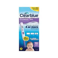 在飛比找大樹健康購物網優惠-【Clearblue】排卵檢測試筆（1電子測試筆+10測試棒