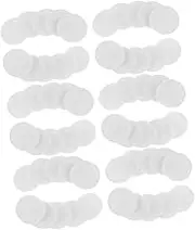 200pcs Cotton Essential Oil Pads Round Diffuser Pads for Aromatherapy Necklace Replacements Refill Pads Replaceable Aromatherapy Pads