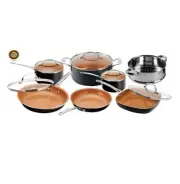 Gotham Steel 12 Piece Nonstick Cookware Set