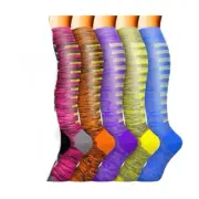 5 Pairs | Size XL | Unisex | Copper Compression Socks